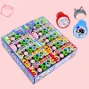 Cartoon cute teacher evaluation and encouragement stamps, children's toy stamps, supplies, round plastic Chinese gift stamps Application Scenario